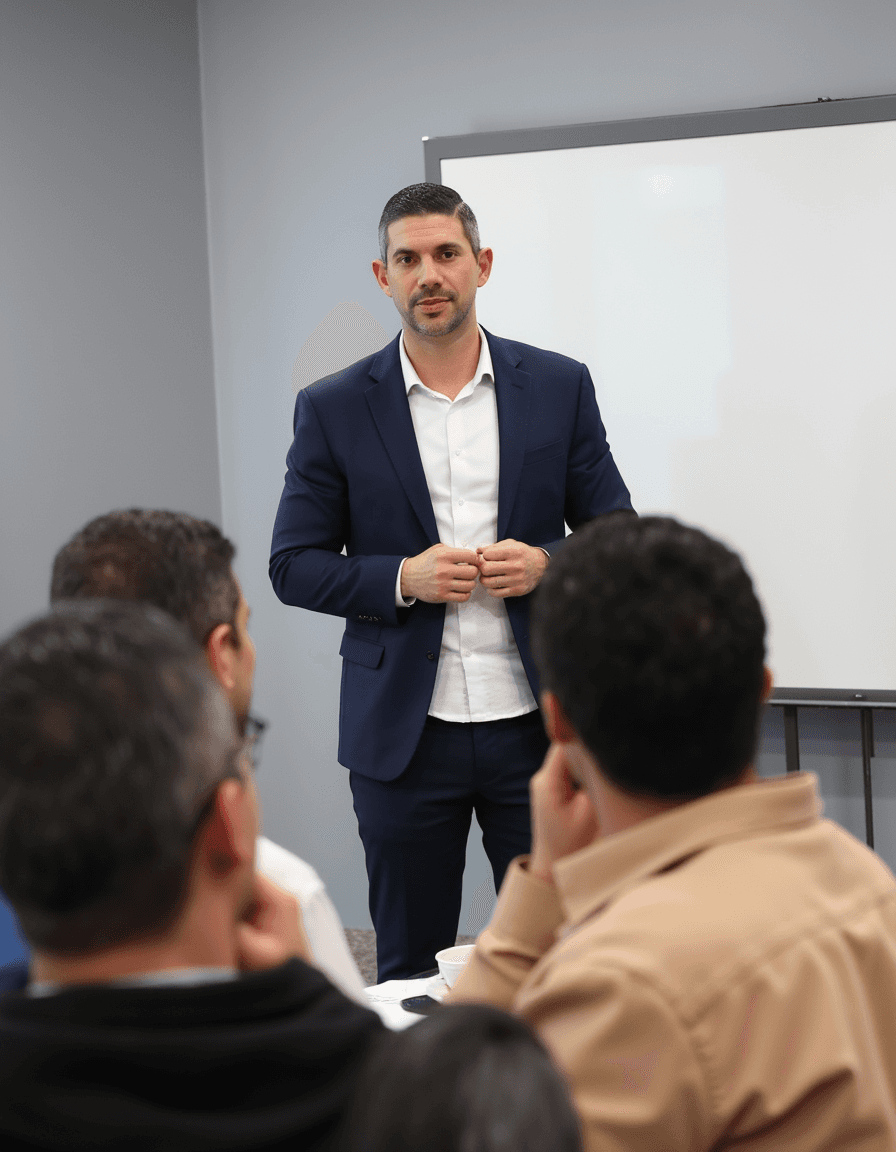 presentation design instructor